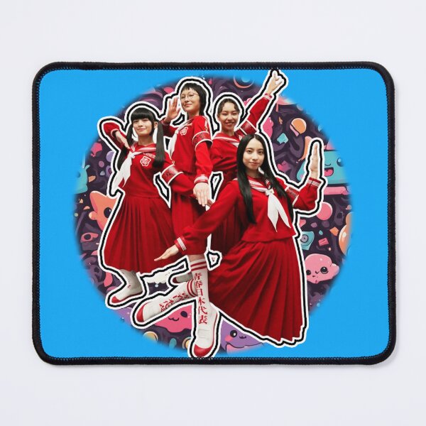 Item preview, Atarashii Gakko!, Abstract Circle Design, Red Uniforms designed and sold by Burn-Ego.