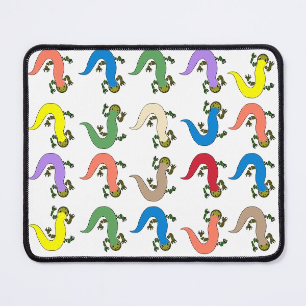 Item preview, Salamanders, Western Tiger Salamander, Colorado, lizards, reptiles, animal art, colorful patterns designed and sold by Colleen Macomber.