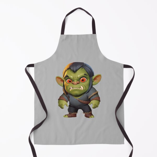 Item preview, Cartoon orc designed and sold by ElderDruidArt.