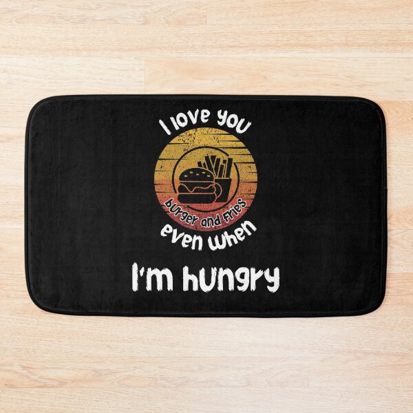 Item preview, "Hungry Affection - I Love You Even When I'm Hungry designed and sold by AI-volution.