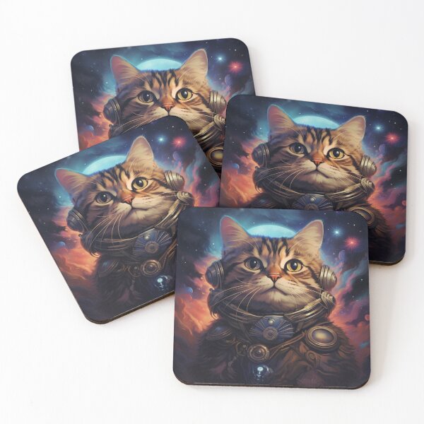 Item preview, Galacticat proud cat pattern designed and sold by SmileshareShop.