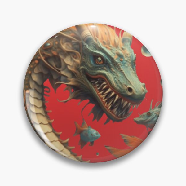 Item preview, The dragon and fish designed and sold by shanny99.