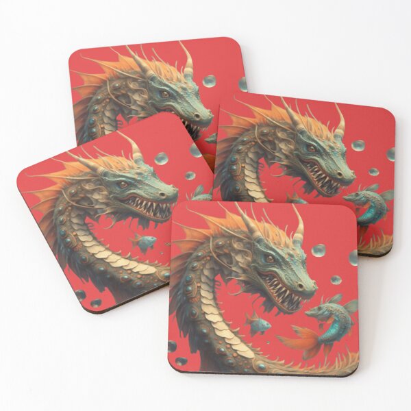 Item preview, The dragon and fish designed and sold by shanny99.