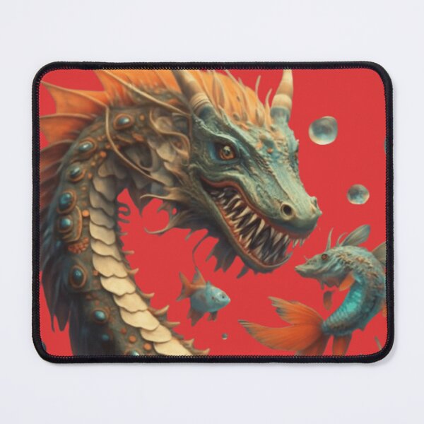 Item preview, The dragon and fish designed and sold by shanny99.