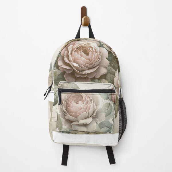 Item preview, Whispered Petals A Nostalgic Symphony with Roses and Birdsong Shabby Chic Artwork designed and sold by irek07.
