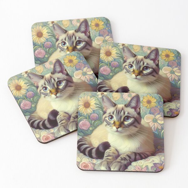 Item preview, Ethereal Tonkinese Tales designed and sold by BastKittyStore.