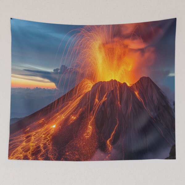 Item preview, Molten Symphony: A Volcanic Eruption's Lava Ballet designed and sold by Artventure1.