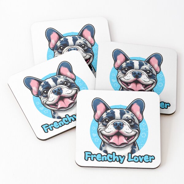 Item preview, Cute Blue Merle French Bulldog Lover designed and sold by DogArtGallery.