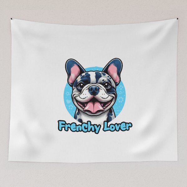 Item preview, Cute Blue Merle French Bulldog Lover designed and sold by DogArtGallery.