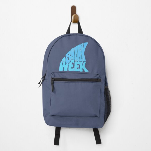 Item preview, Shark week in the shape of a shark fin beautiful shades of blue designed and sold by adesignworld.