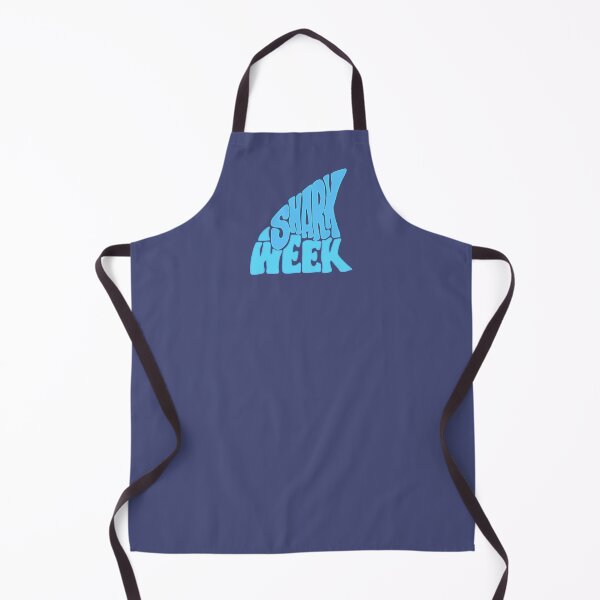 Item preview, Shark week in the shape of a shark fin beautiful shades of blue designed and sold by adesignworld.