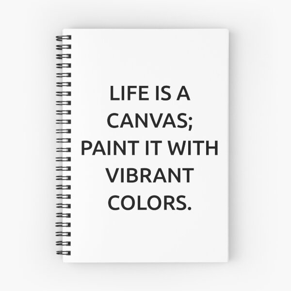 Item preview, Life is a canvas; paint it with vibrant colors. designed and sold by IMCDT.