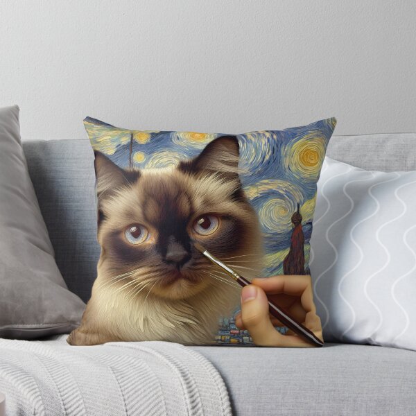 Item preview, Enchanting Tonkinese Strokes designed and sold by BastKittyStore.