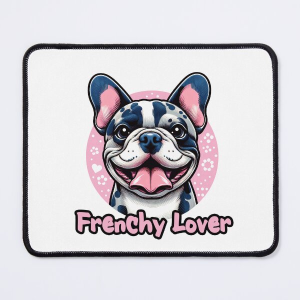 Item preview, Merle French Lover Pink designed and sold by DogArtGallery.