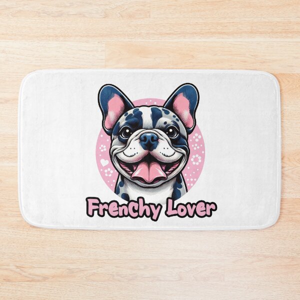 Item preview, Merle French Lover Pink designed and sold by DogArtGallery.