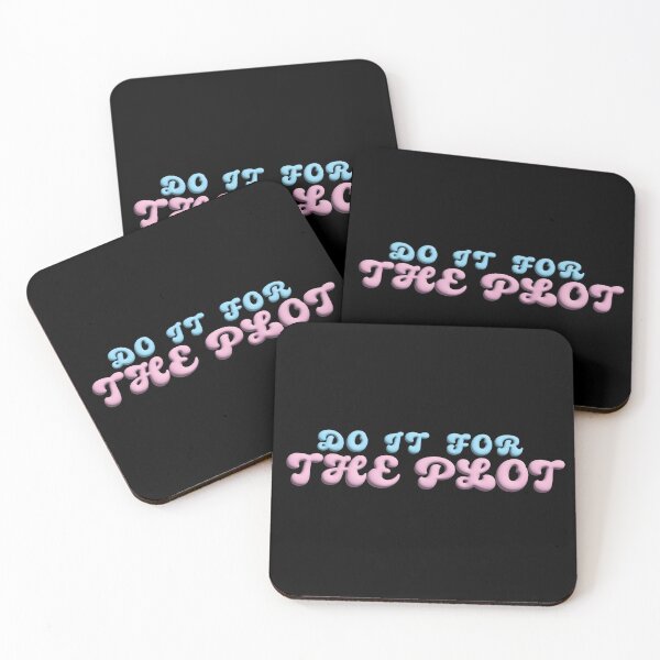 Item preview, Do it for the plot Pastel Colour 3D Funny designed and sold by Paw Passion.