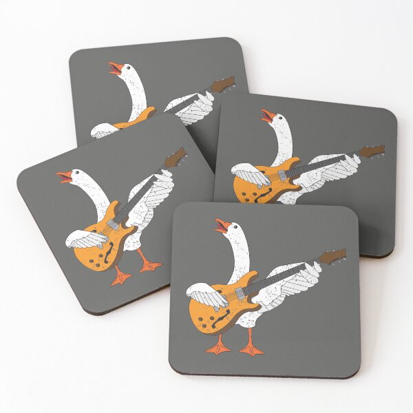 Aperçu de l'œuvre Goose Band (guitare couleur) créée et vendue par in-verona.