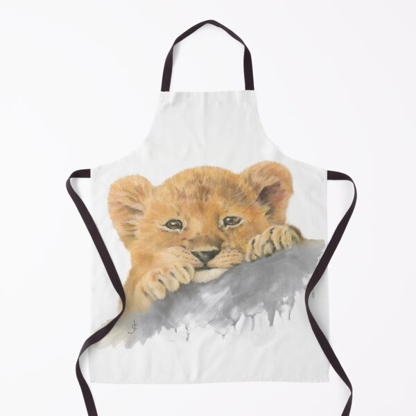 Item preview, Lion cub mixed media drawing for charity designed and sold by JayTCee.