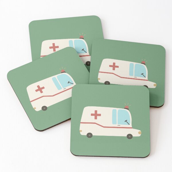 Item preview, Ambulance illustration designed and sold by Scorsoni Media.