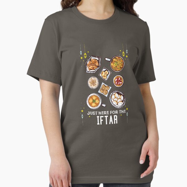 Item preview, Just Here For The Iftar Ramadan Kareem designed and sold by ArabCorner.
