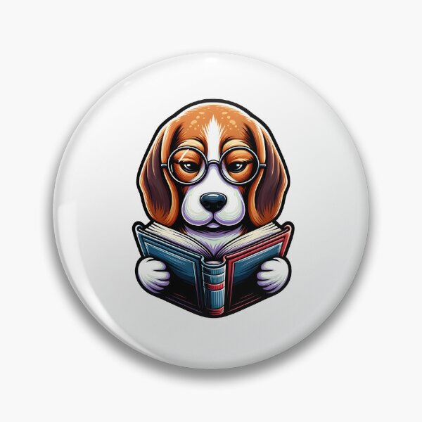Item preview, Beagle Reading designed and sold by Truck Stop One.