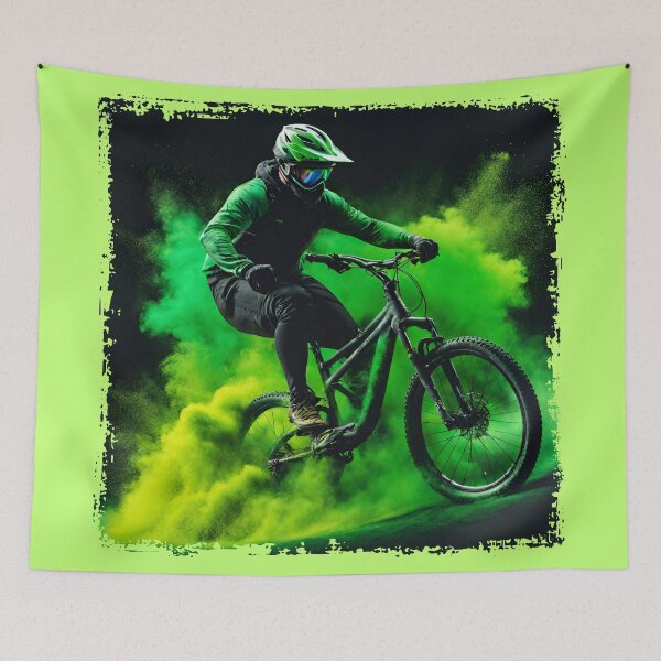 Item preview, Mountain bike rider. designed and sold by KrisDry.
