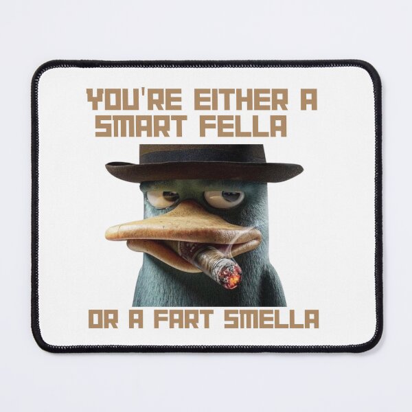 Item preview, YOU"RE EITHER A SMART FELLA OR A FART SMELLA designed and sold by MABROTH.