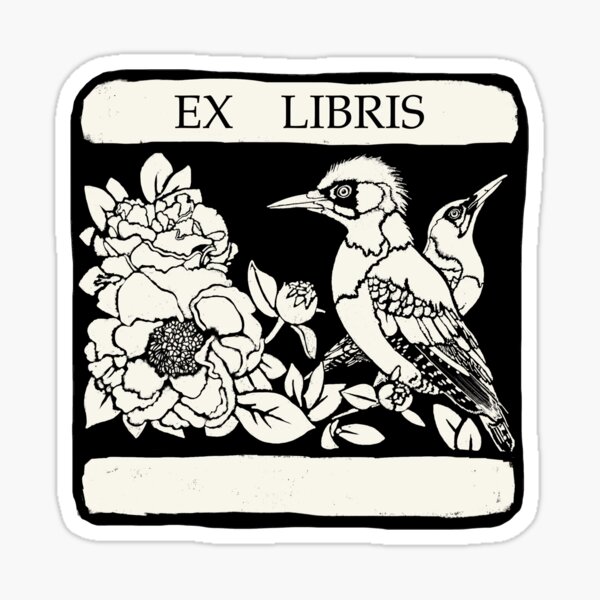 Item preview, Ex Libris: Birds designed and sold by mm-illus.