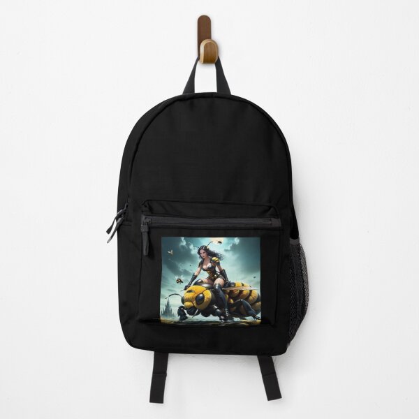 Item preview, Warrior Queen Riding A Bumblebee designed and sold by FatCatStudios.