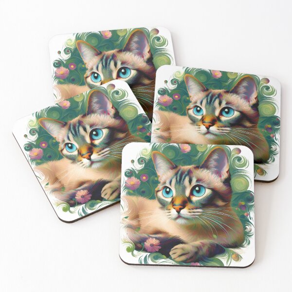 Item preview, Tonkinese Dreamscape: Artful Reverie designed and sold by BastKittyStore.