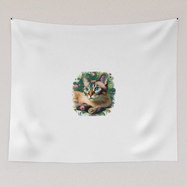 Item preview, Tonkinese Dreamscape: Artful Reverie designed and sold by BastKittyStore.