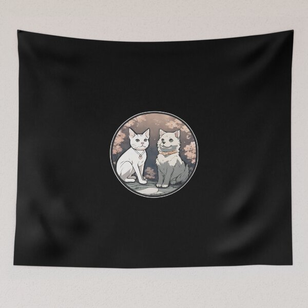 Item preview, Anime-style dog and cat designed and sold by MollyPetDesigns.