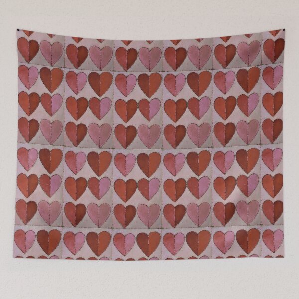 Item preview, Nostalgic Heartbeat: Vintage Heart Pattern designed and sold by BeagleDesigns.