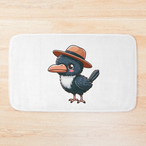 Item preview, Cassowary with Hat designed and sold by ArtfulWeave.