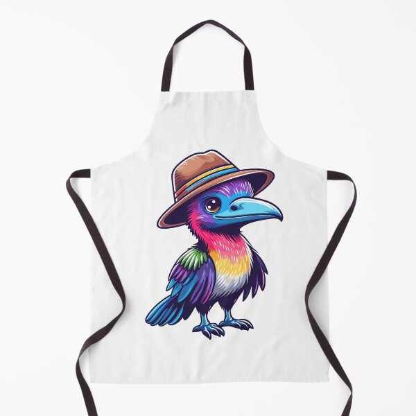 Item preview, Cool Cassowary in Hat designed and sold by ArtfulWeave.