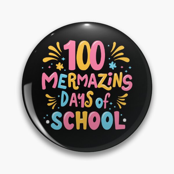 Item preview, Mermazing 100 days school love funny mermaid sea water fish designed and sold by w1ckerman.