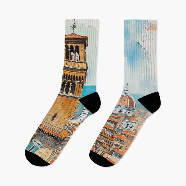 Item preview, Enchanting Tuscany: Florence Watercolor Serenity designed and sold by Artventure1.