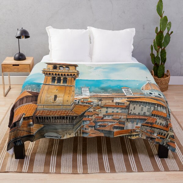 Item preview, Enchanting Tuscany: Florence Watercolor Serenity designed and sold by Artventure1.