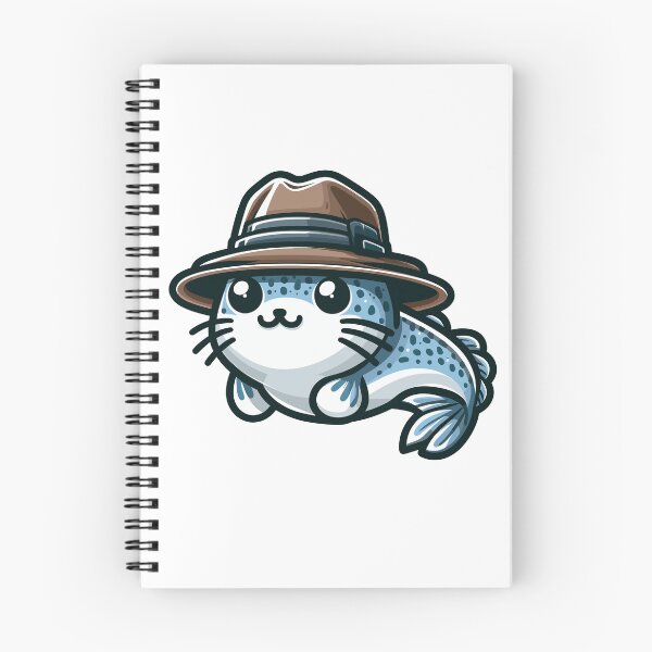 Item preview, Stylish Catfish with Hat designed and sold by ArtfulWeave.