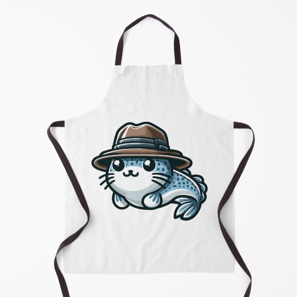 Item preview, Stylish Catfish with Hat designed and sold by ArtfulWeave.