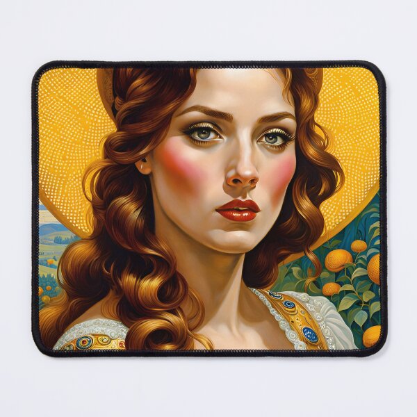 Item preview, Beautiful girl in the orange grove designed and sold by filusattila.