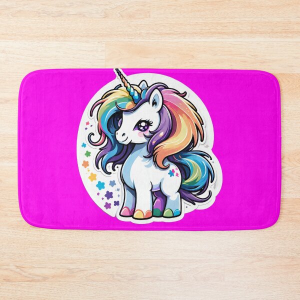 Item preview, Magical Rainbow Unicorn: Colorful illustration for magic lovers designed and sold by digistampdesign.