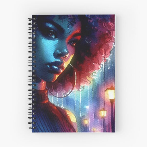 Item preview, Neo Noir Vintage Afro-American Girl [Watercolor] designed and sold by RESToRAPTOR.