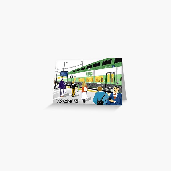 Item preview, Toronto Go Train designed and sold by joqiao.