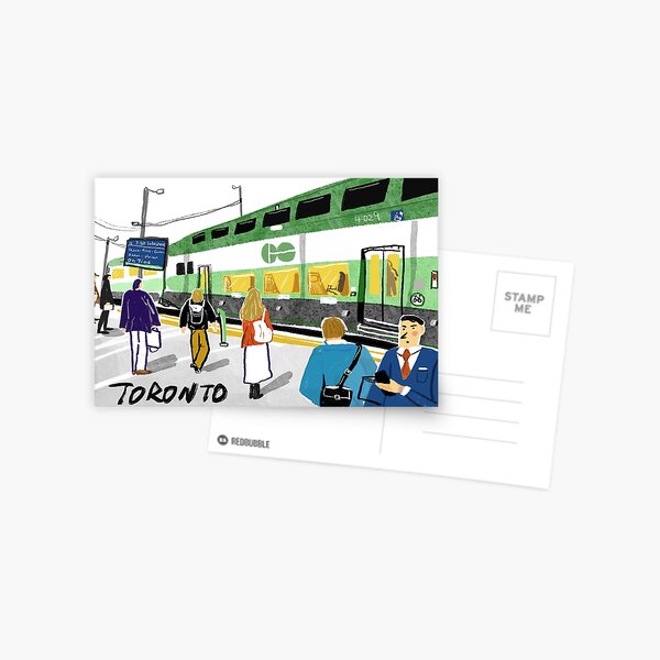 Item preview, Toronto Go Train designed and sold by joqiao.