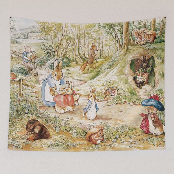 Artikelvorschau, Beatrix Potter Peter Rabbit und Woodland Friends entworfen und verkauft von Deannaboh.