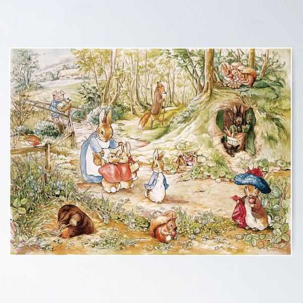 Beatrix Potter Wall Art for Sale