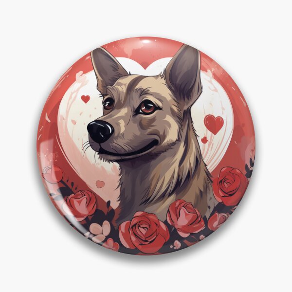 Artikelvorschau, Valentine Space Dog Aufkleber Galactic Wonders Lebendige Weltraum- und Planetenaufkleberkollektion Amelia entworfen und verkauft von UncleFizziwigs.