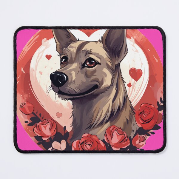 Item preview, Valentine Space Dog Stickers Galactic Wonders Vibrant Space and Planet Sticker Collection Amelia designed and sold by UncleFizziwigs.