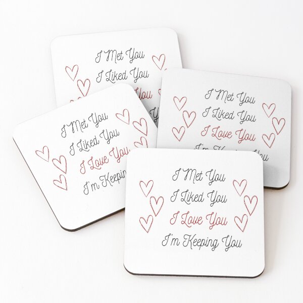 Item preview, I Met You, I Liked You designed and sold by Jo Jurkiewicz.